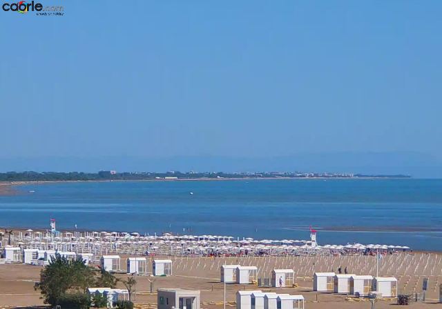Webcam Caorle spiaggia di Levante a Caorle in diretta: Vallevecchia – spiaggia della “Brussa”, laguna e vallevecchia